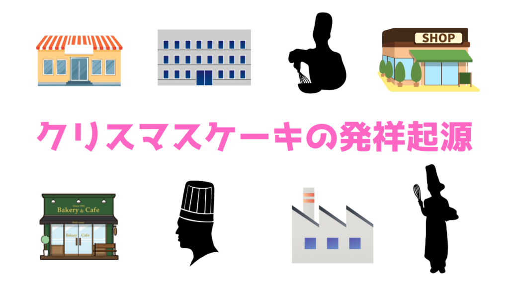 現在の画像に代替テキストがありません。ファイル名: クリスマスケーキの発祥起源.png
