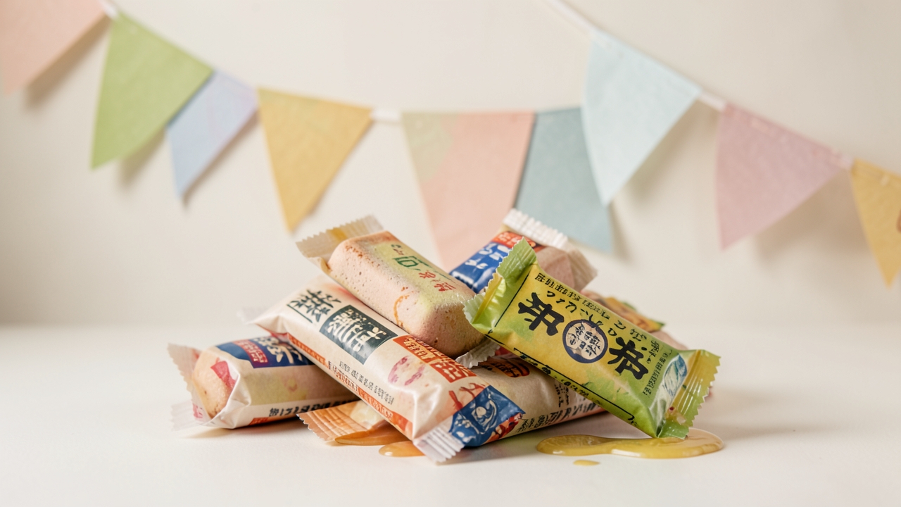 あいすまんじゅうの復刻パッケージ発売とフレーバー総選挙の開催