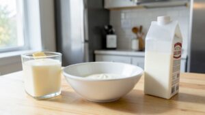 生クリームがない時に代用できる食材例と作り方