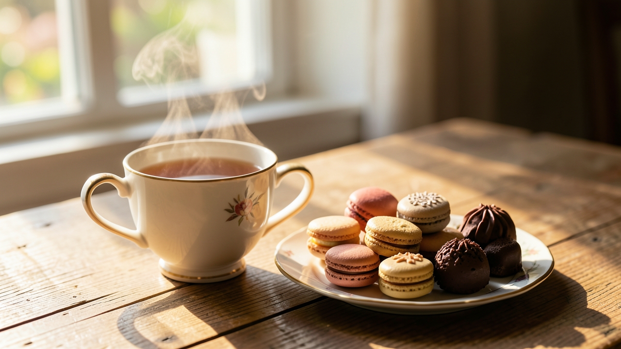 紅茶とスイーツのある暮らし