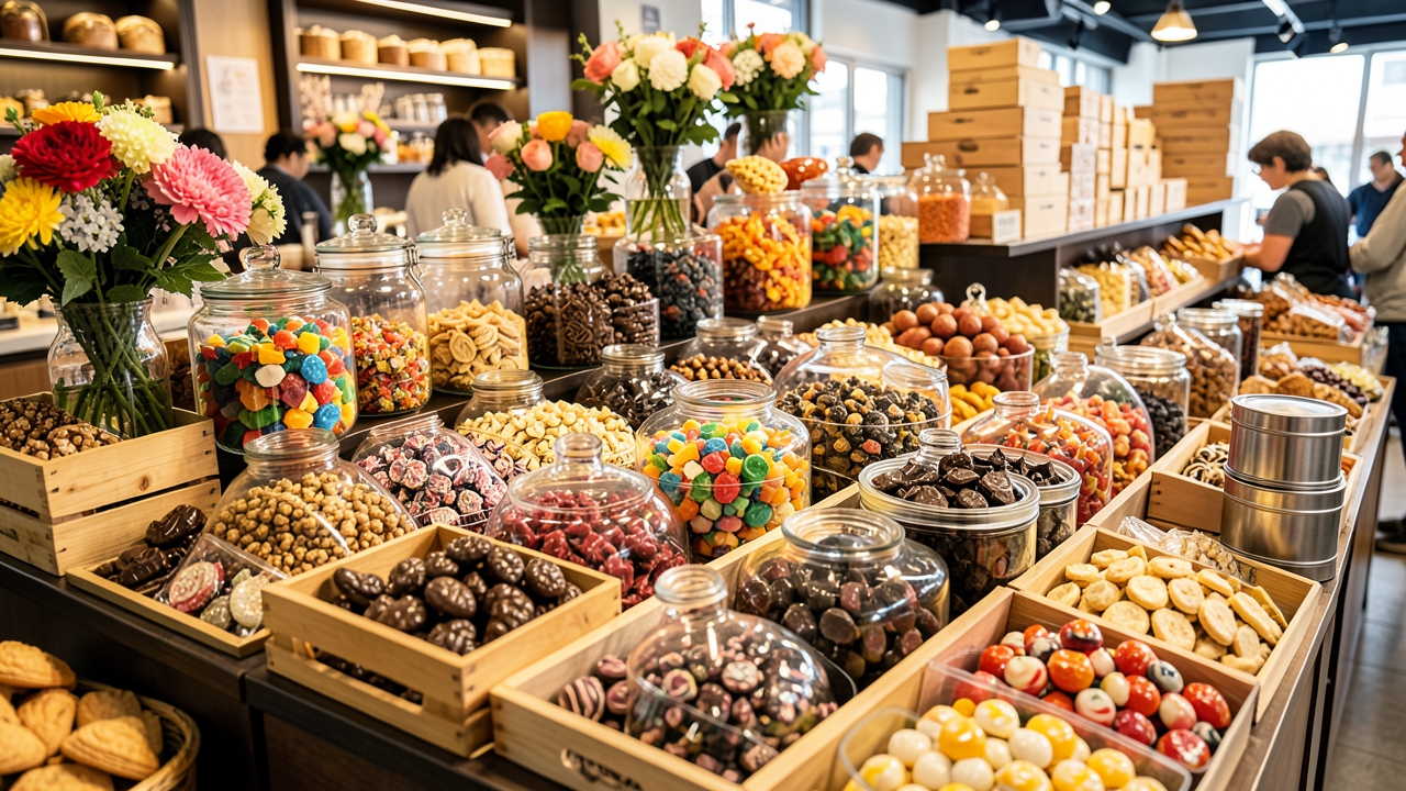 菓子市場の拡大