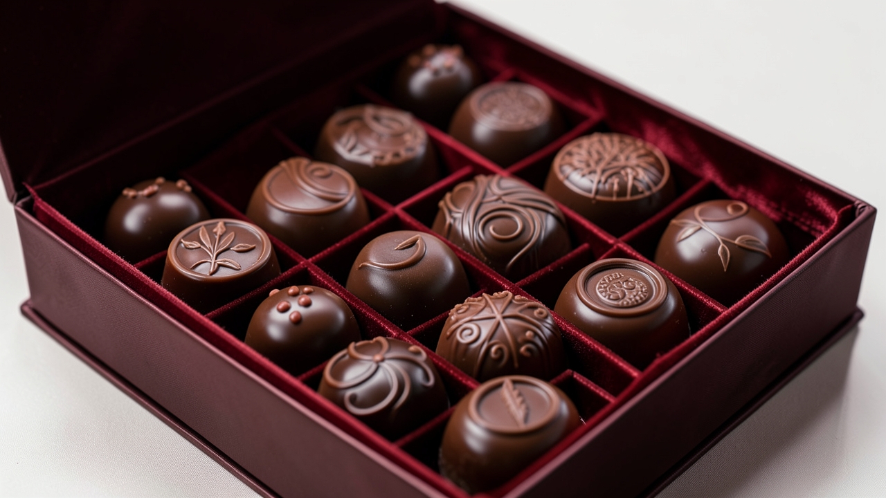バレンタインの高級チョコ