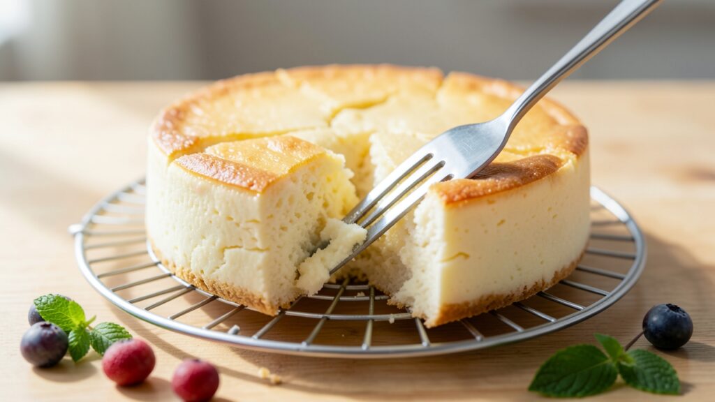 【簡単レシピ】ヨーグルトで作るチーズケーキ｜水切りなしで本格的な味