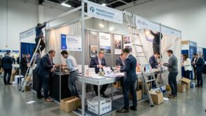 展示会の出展準備